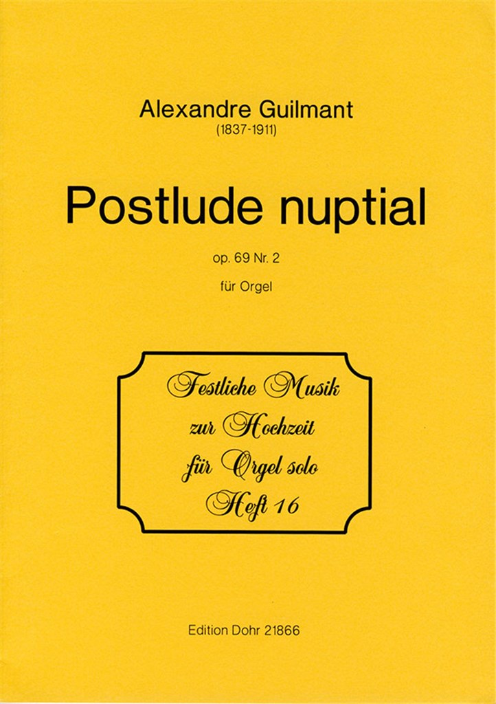 Postlude nuptiale op. 69 Nr. 2